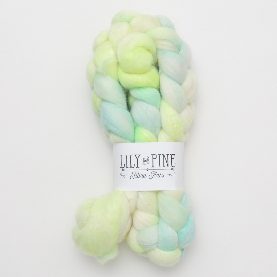 Lily & Pine 80/20 Merino/Silk Combed Top | 4 oz