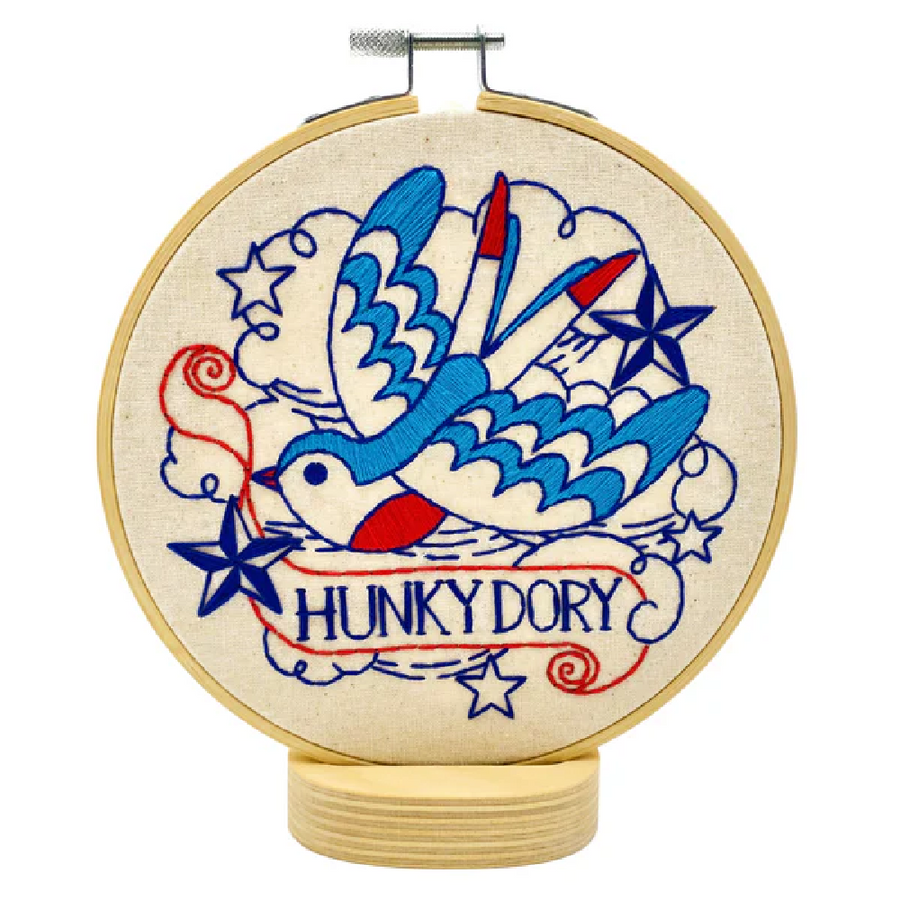 Hook, Line & Tinker Embroidery Kit | Hunky Dory