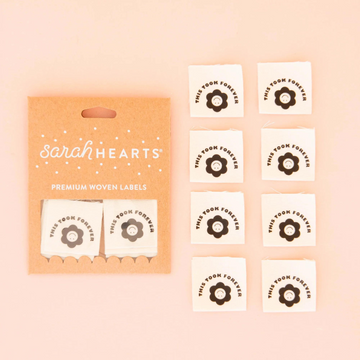 Sarah Hearts Woven Labels | This Took Forever