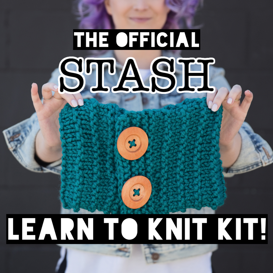 Learn to Knit Kit – Stitches